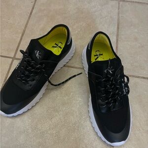 Calvin Klein Black Women Sneakers 9M